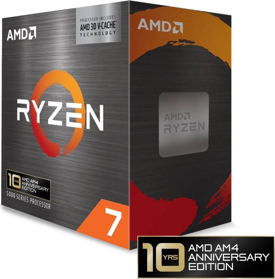 AMD Ryzen 7 5800X3D 10 Years AMD