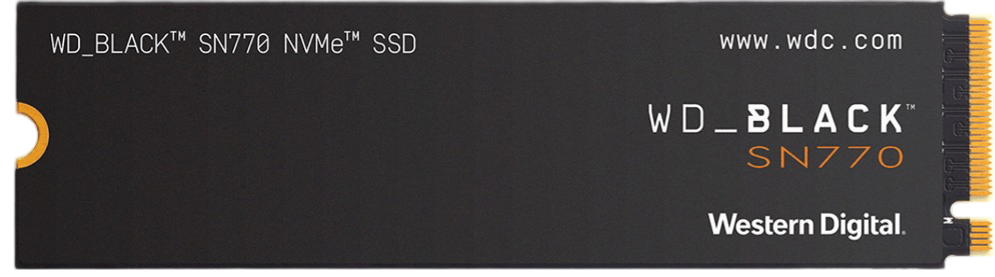 Western Digital WD_BLACK SN770 NVMe SSD 2TB, M.2 2280 / M-Key / PCIe 4.0 x4