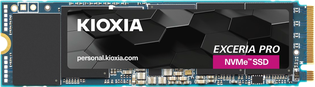 KIOXIA EXCERIA PRO SSD 1TB, M.2 2280 / M-Key / PCIe 4.0 x4