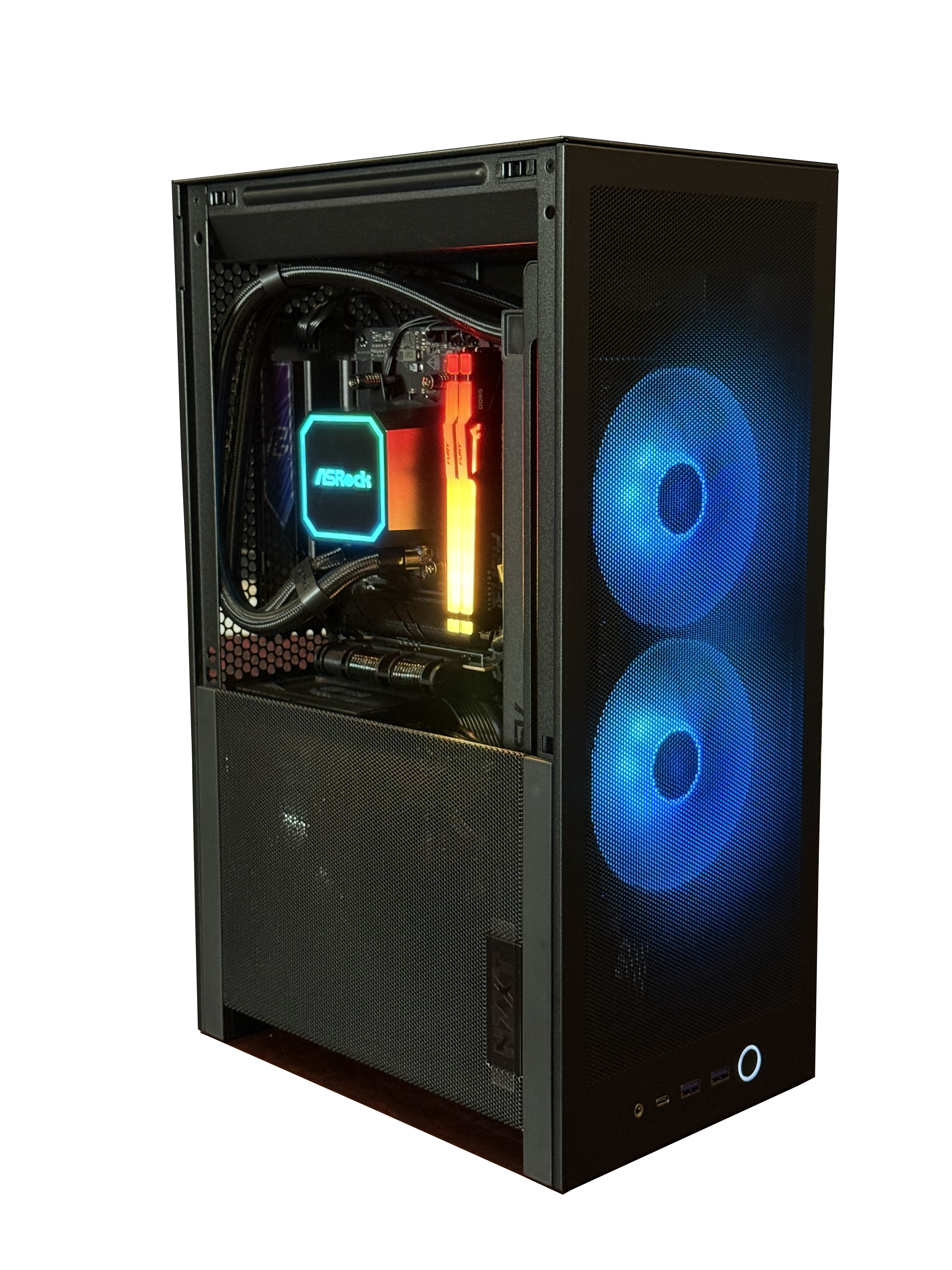 Gaming PC Ryzen 7 7800X3D + RTX 5070 | ITX Edition