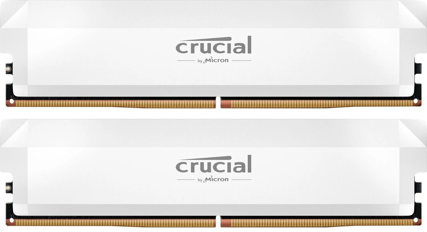 Crucial Pro Overclocking White UDIMM 32GB Kit, DDR5-6000, CL36-38-38-80