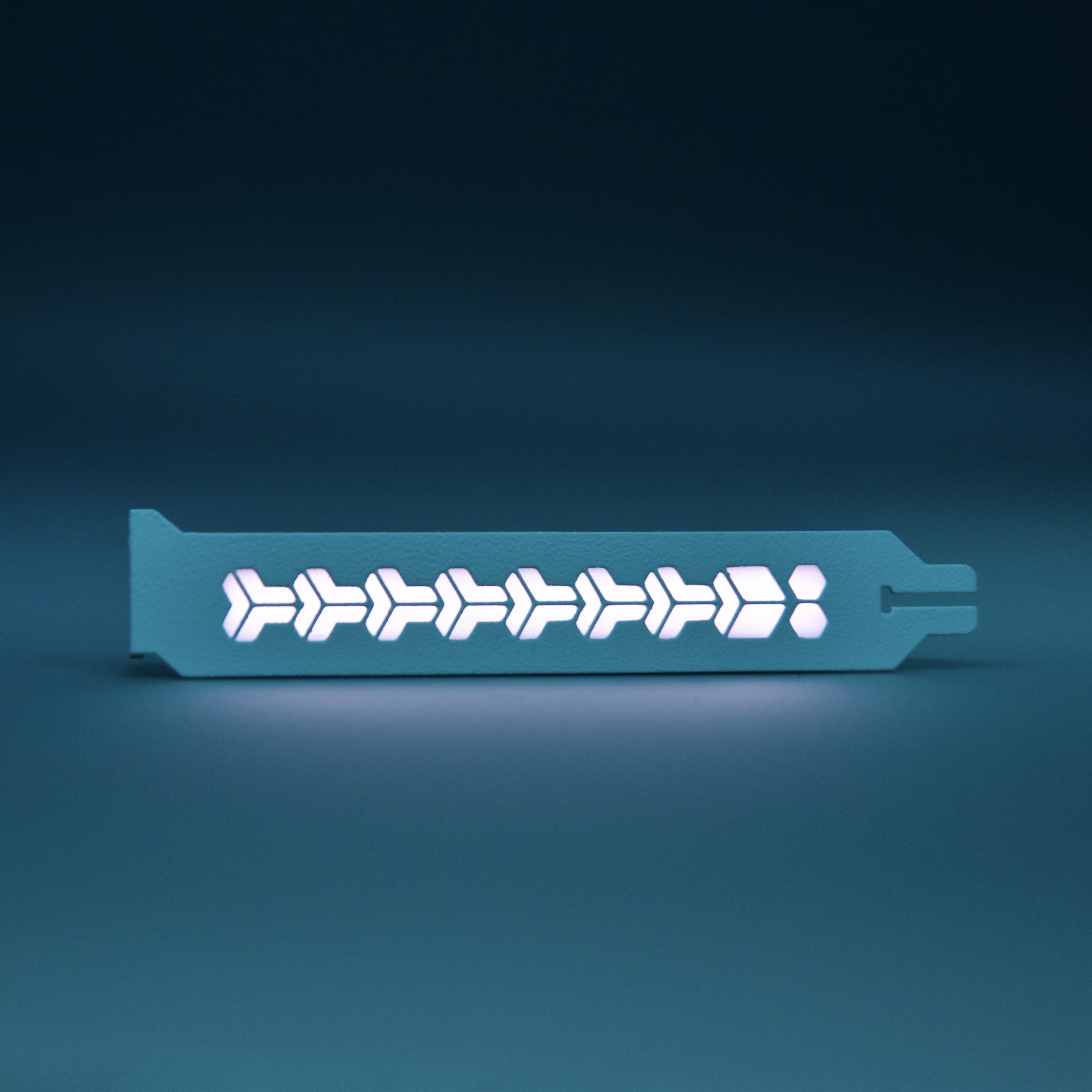 RGB Slotcover – ARGB-Beleuchtung für dein Setup.Farbe:Totem Pole Slotcover White
