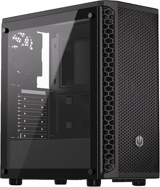 Gaming PC Ryzen 5 9600X + RX 9070 XT | Try2709_yt 1,9K Black Edition